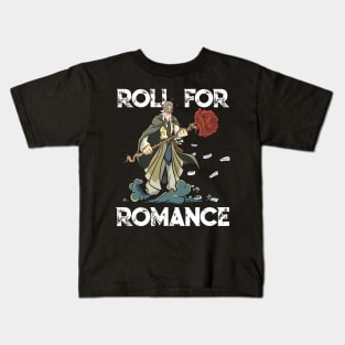 Roleplaying RPG Valentines Day TableTop D20 Dice Wizard Gift Kids T-Shirt